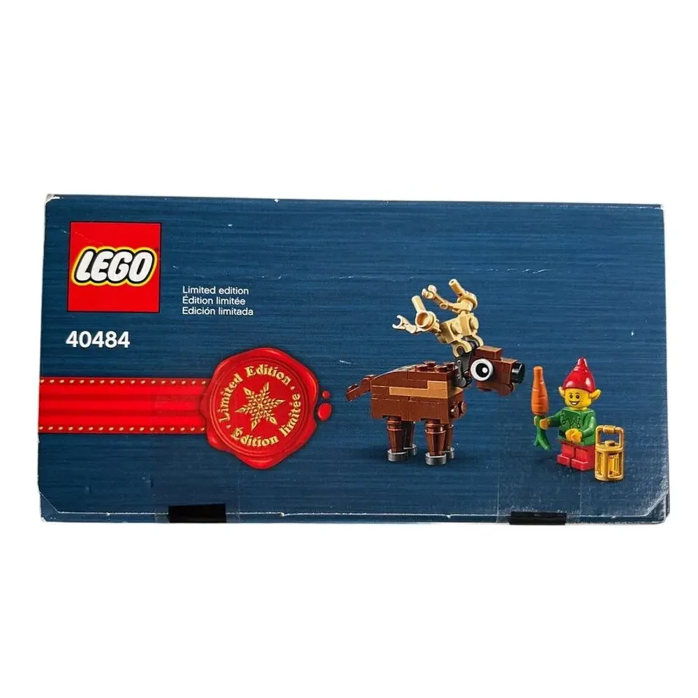 NIB Sealed LEGO 40484 Christmas Santa's Frontyard Elf Reindeer